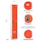 Adiroffice 12 in W, 12 in D, 72 in H, Steel ADI629-201-RED-2PK - alternate 9